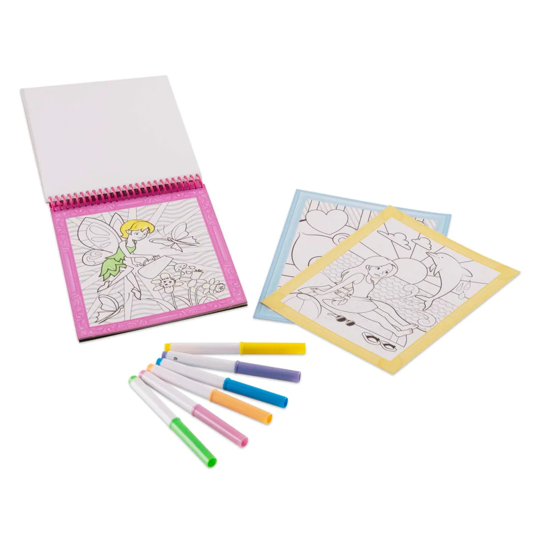 Melissa & Doug On the Go Color By Numbers Boards - Pink