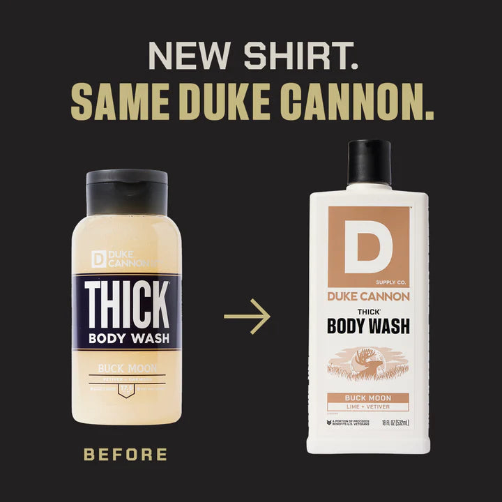 Duke Cannon Buck Moon THICK Body Wash