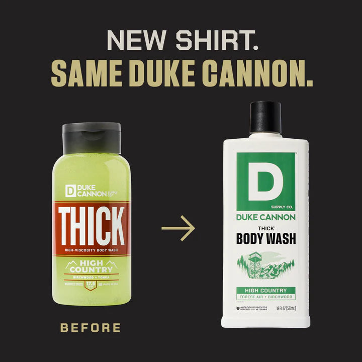 Duke Cannon High Country THICK Body Wash