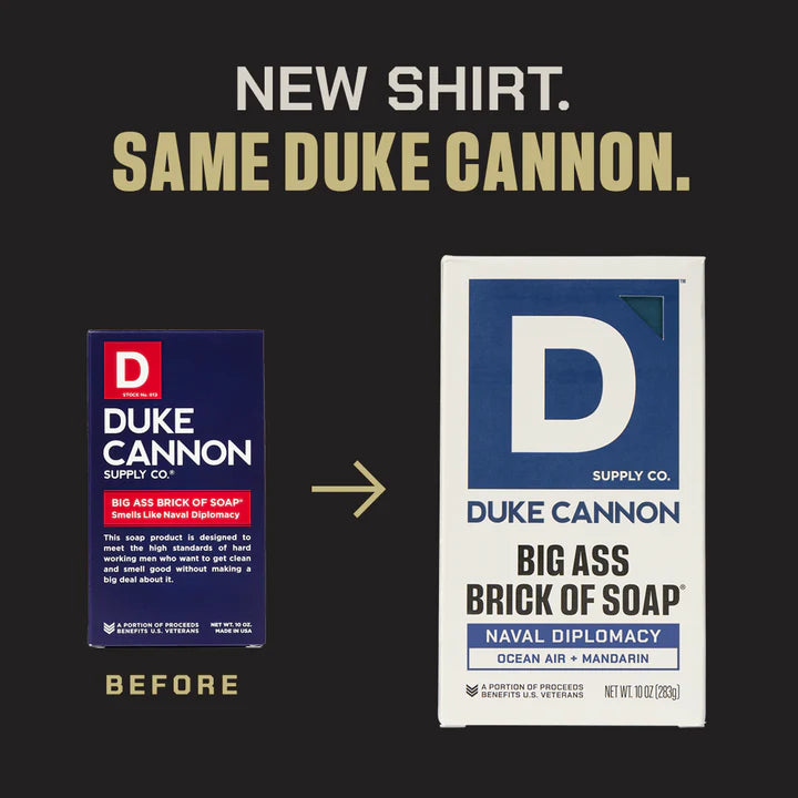 Duke Cannon Naval Diplomacy Big Ass Brick of Soap