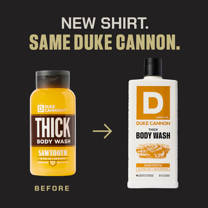 Duke Cannon Sawtooth THICK Body Wash