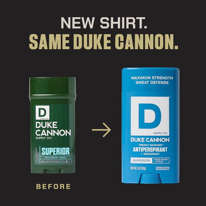 Duke Cannon Superior Trench Warfare Antiperspirant Deodorant