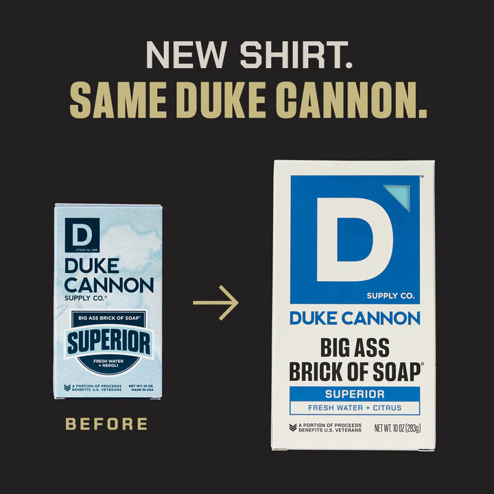 Duke Cannon Superior Big Ass Brick of Soap