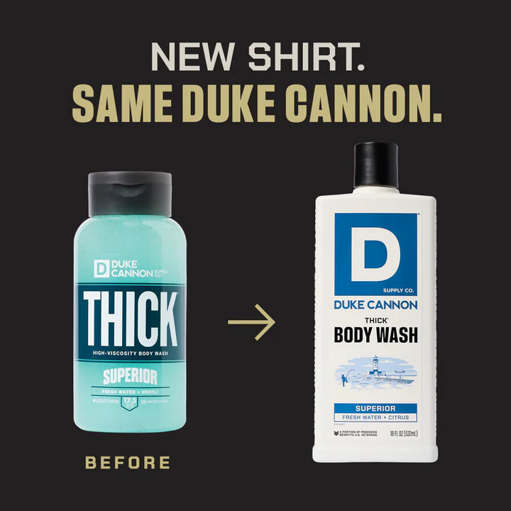 Duke Cannon Superior THICK Body Wash