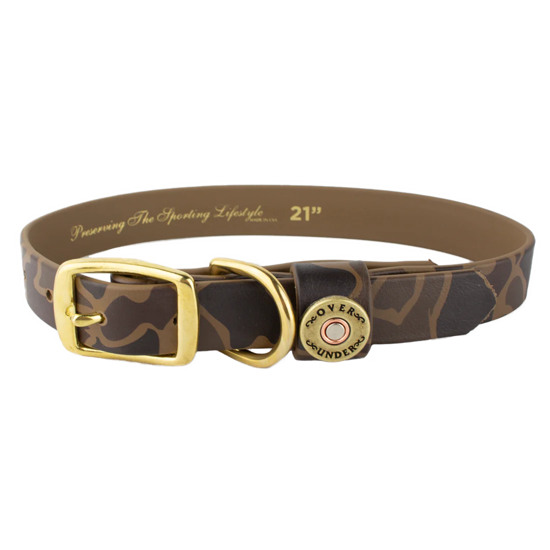 Over Under Water Dog Collar Duck Camo