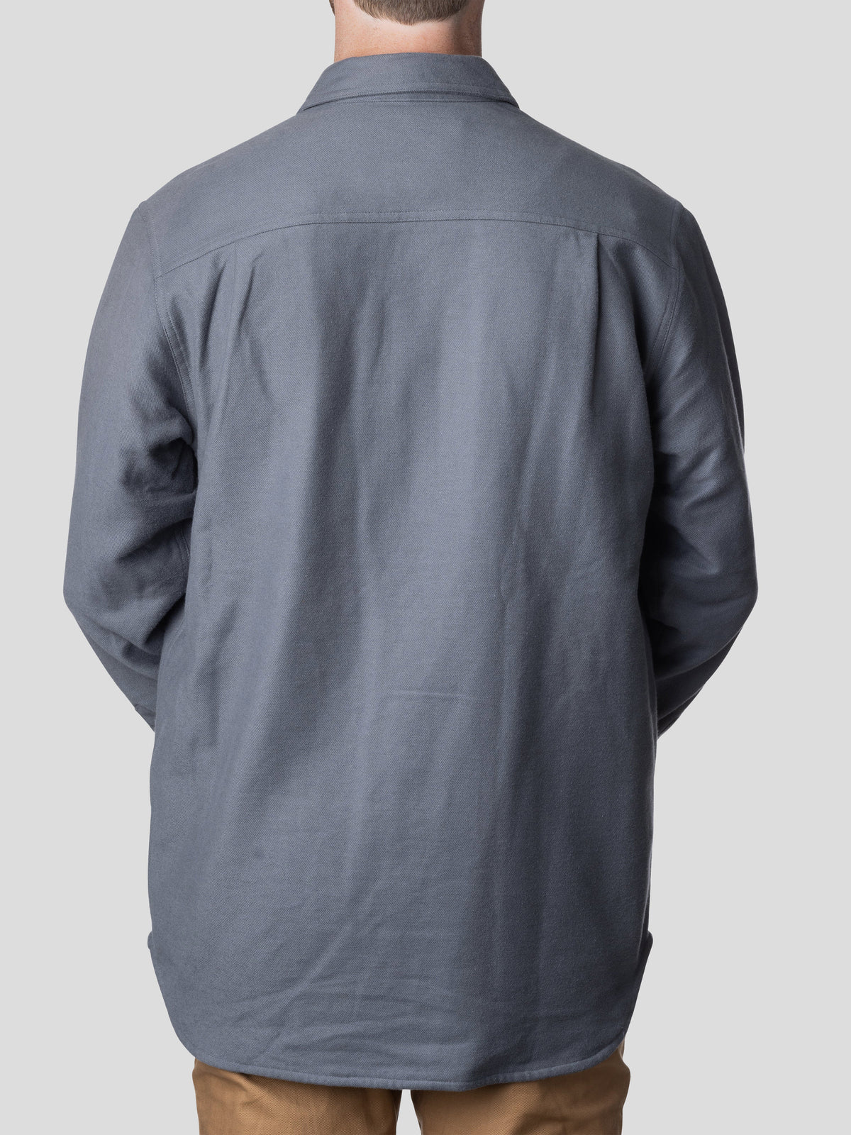 Duck Camp Campfire Shacket Charcoal