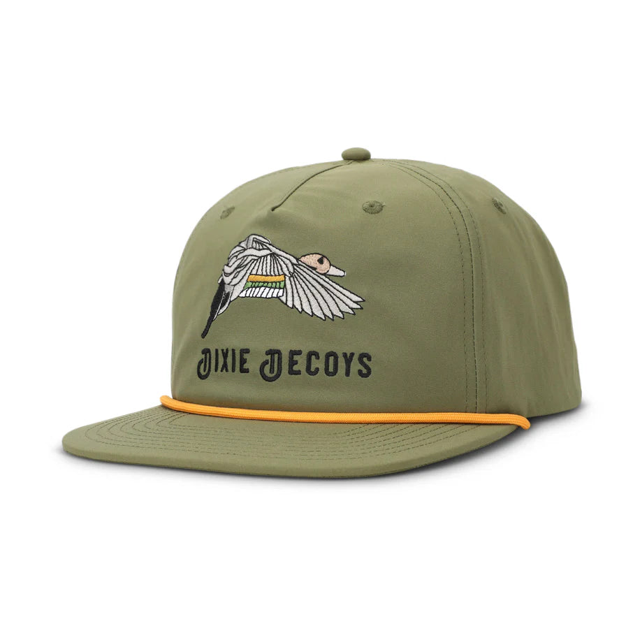 Dixie Decoys Pintail Rope Hat, Green