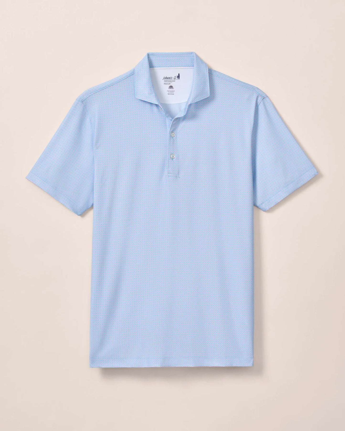 johnnie-O Performance Jersey Polo- Julio, Maliblu