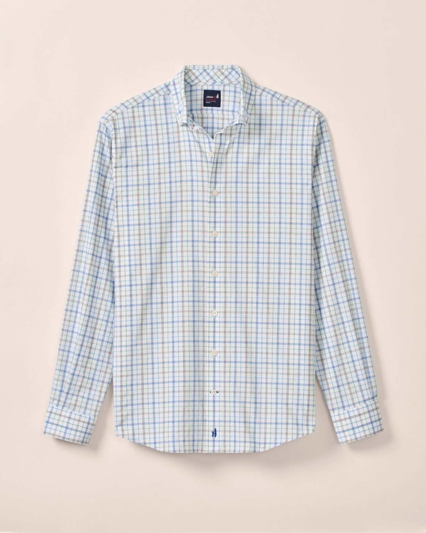 johnnie-O Everyday Performance Button Down Shirt - Maarten, Navy