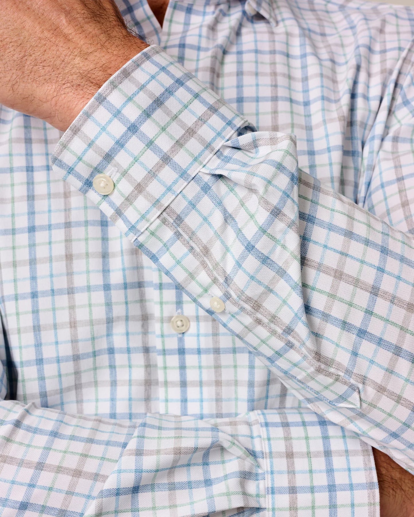 johnnie-O Everyday Performance Button Down Shirt - Maarten, Navy