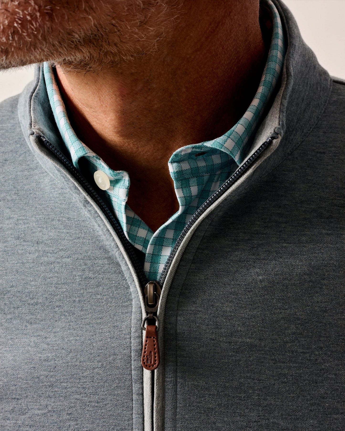 johnnie-O Sully 1/4 Zip Pullover, Thunder