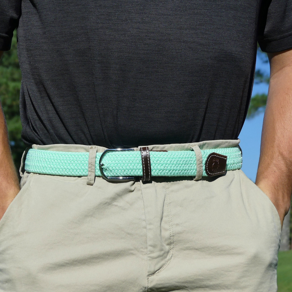 Roostas The Nassau Woven Elastic Stretch Belt