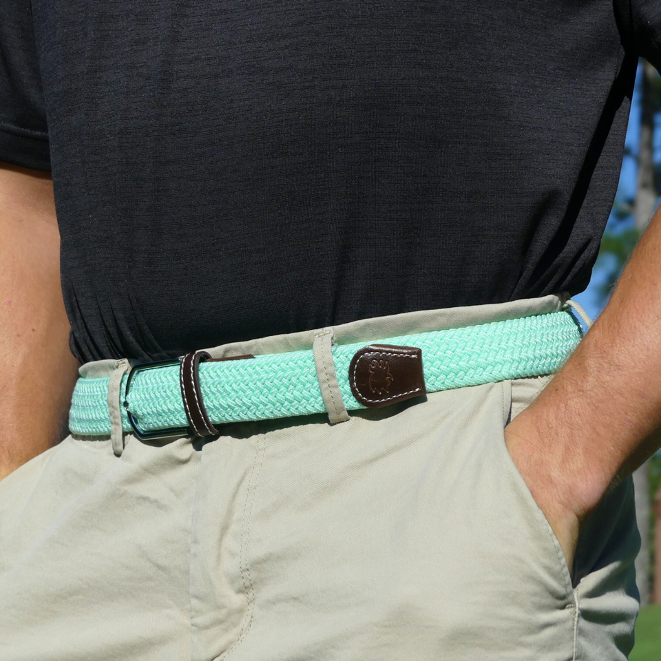 Roostas The Nassau Woven Elastic Stretch Belt