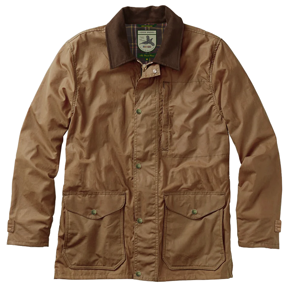 Over Under Waxed Briar Jacket- Field Tan