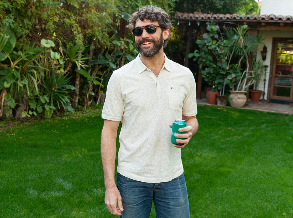 Criquet Sunwashed Polo Heather Oatmeal