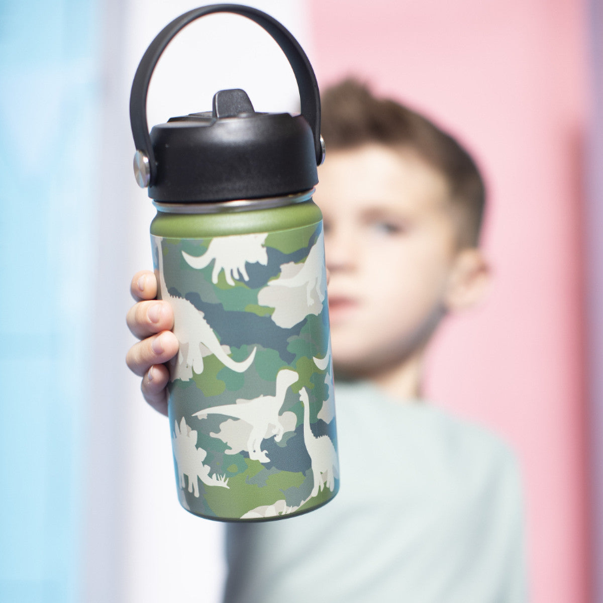 Jane Marie Kids Hidden In Time 12 oz. Bottle with Straw Cap