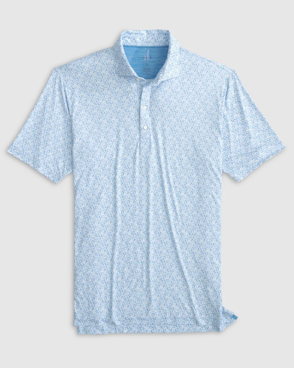 johnnie-O I Never Slice Printed Featherweight Performance Polo, Biarritz