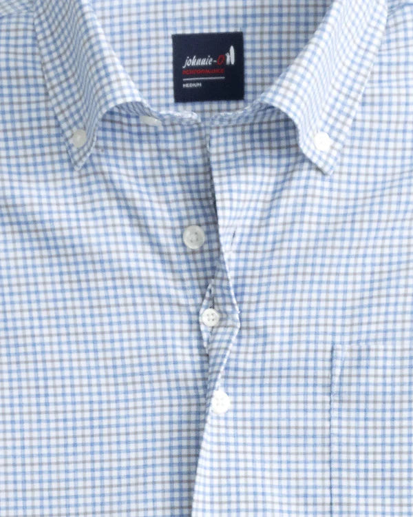 johnnie-O Shay Performance Button Up Shirt