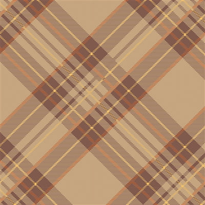 Hester & Cook AUTUMN PLAID COCKTAIL NAPKIN - PACK OF 20