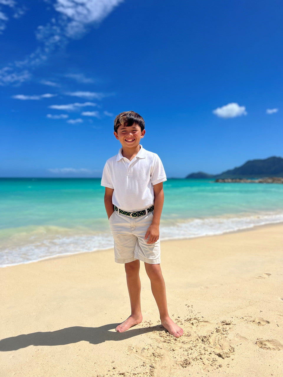 Roostas The Lil' Augusta Kid's Woven Stretch Belt