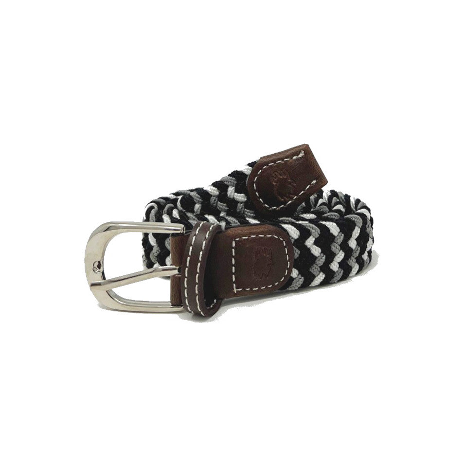 Roostas The Lil' Baja Kid's Tri-Color Woven Stretch Belt