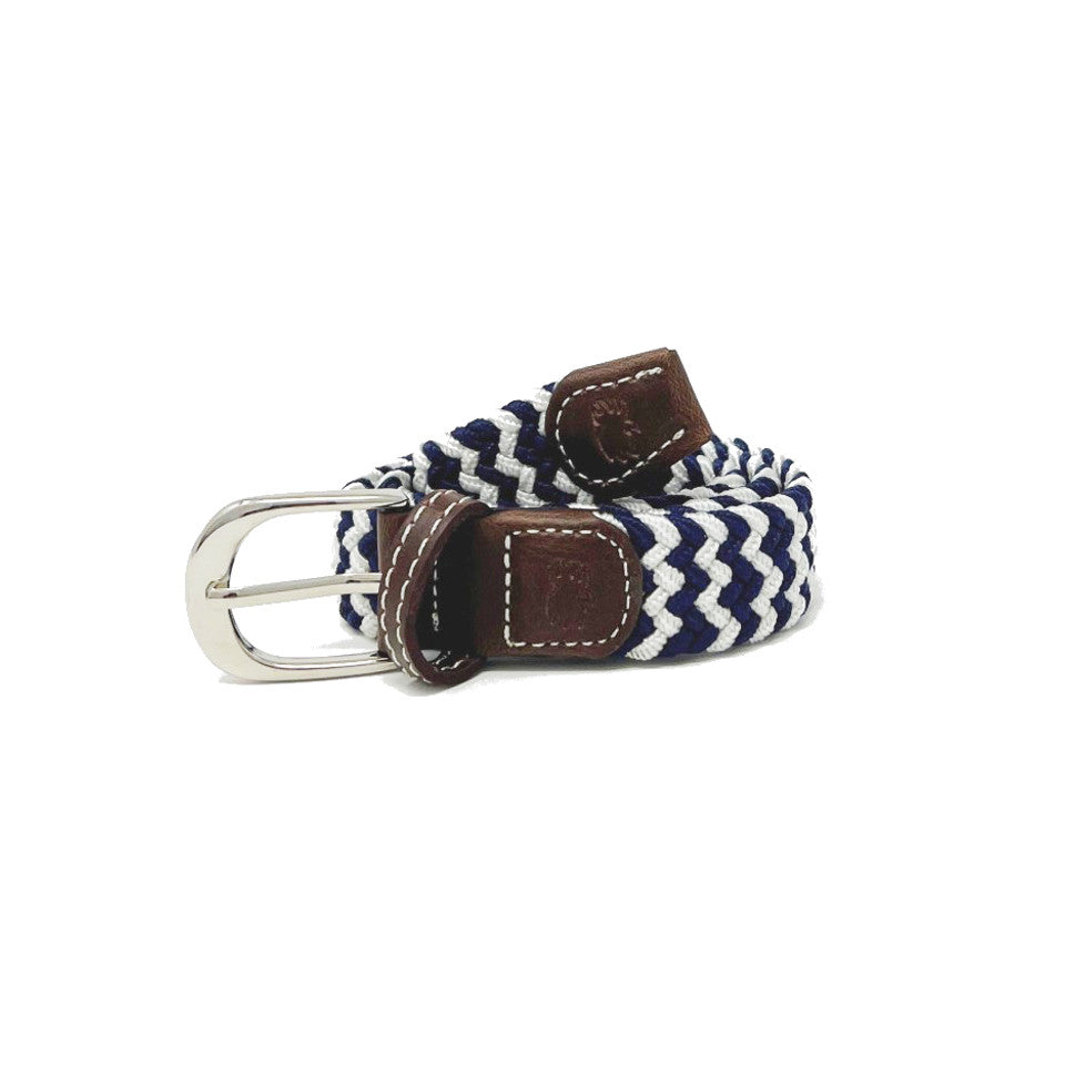 Roostas The Lil' Cape Cod Kid's Chevron Woven Stretch Belt