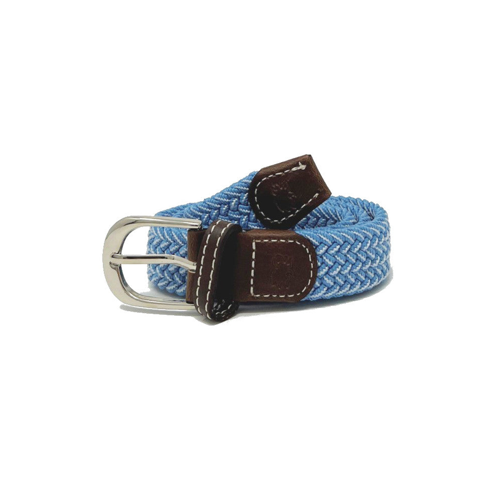 Roostas The Lil' Newport Kid's Herringbone Woven Stretch Belt