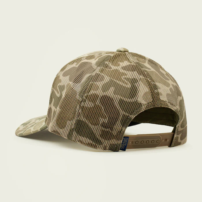 Marsh Wear Tight Lines Trucker Hat, Khaki Mallard Camo