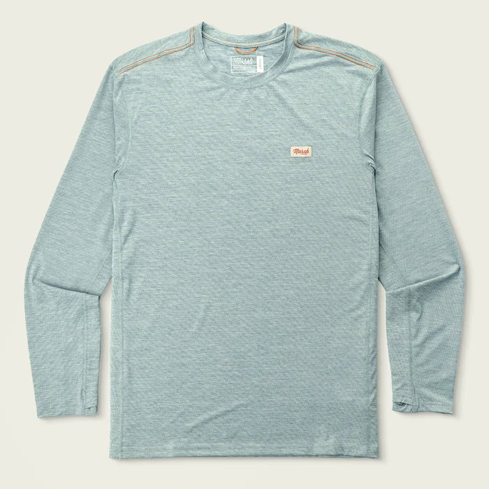 Marsh Wear High Noon Tech Crew, Goblin Blue Heather