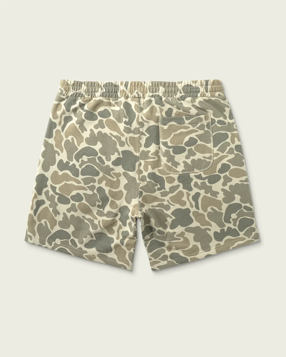 Marsh Wear Fireside Sweatshorts, Khaki Mallard Camo