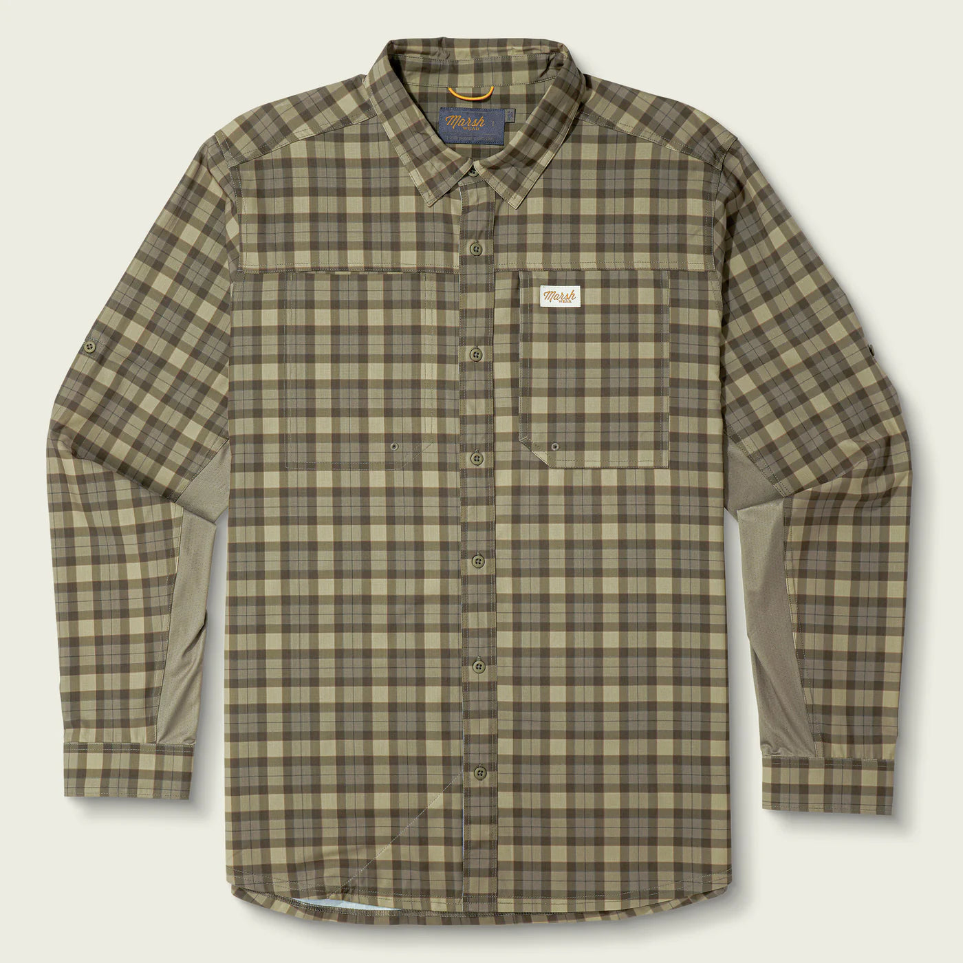 Marsh Wear Lenwood Tech Longsleeve Shirt Canteen