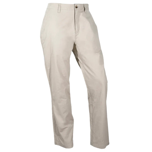 Mountain Khakis Men's Stretch Poplin Pant, Modern Fit, Oatmeal
