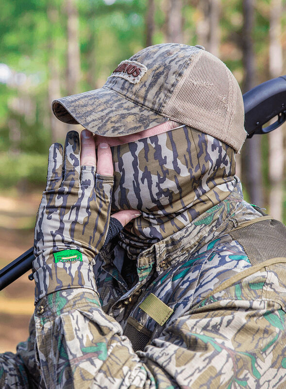 Primos PS6681 Stretch Fingerless Gloves MO Bottomland