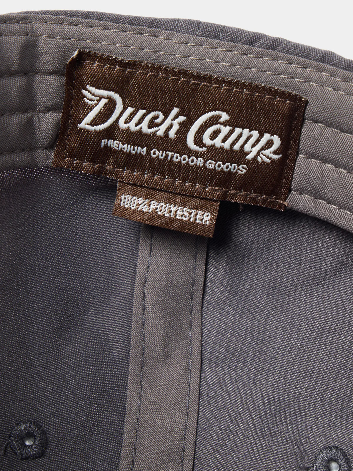 Duck Camp Blue Crab Hat, Charcoal