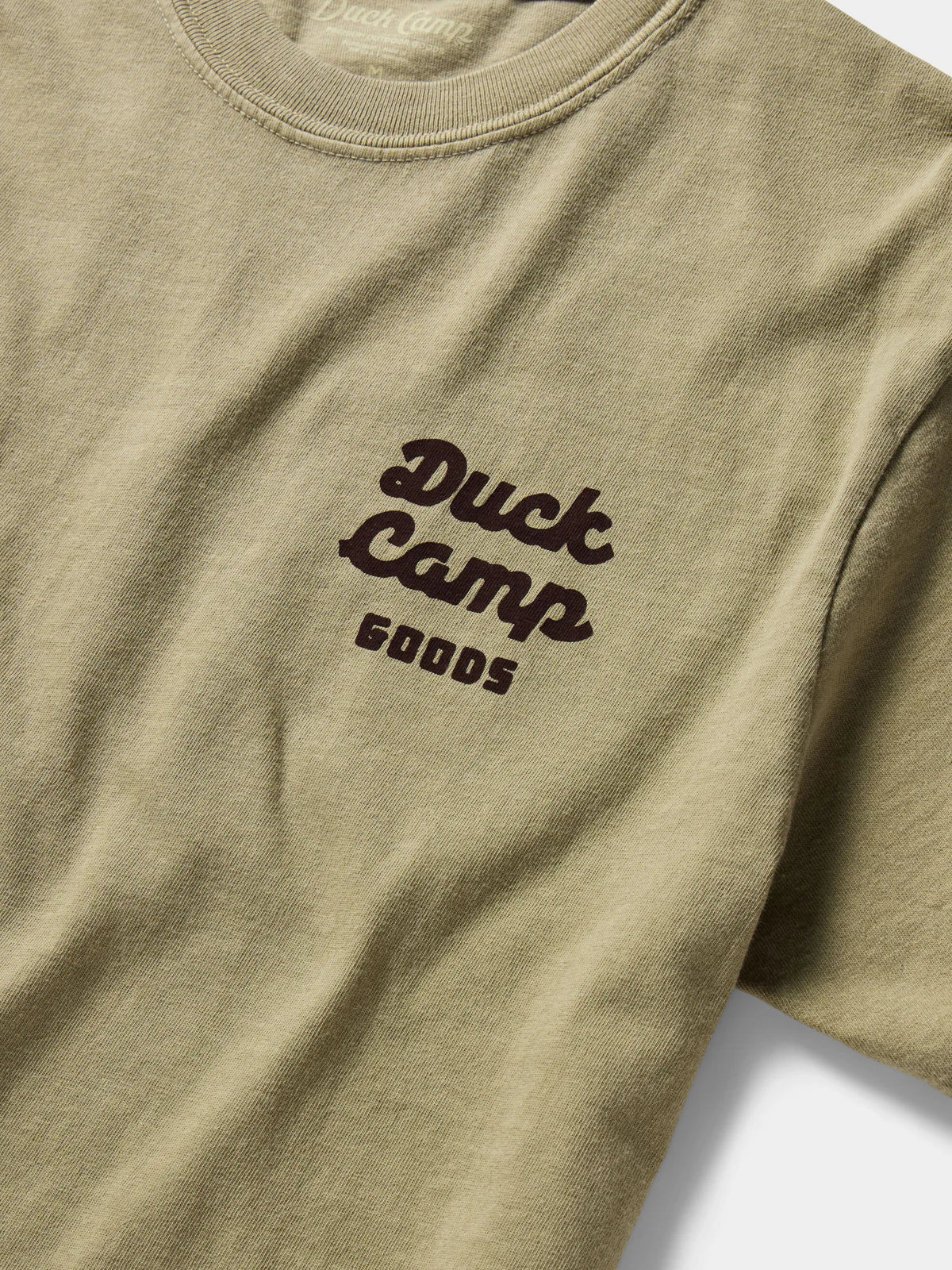 Duck Camp DC Shop Tee, Vintage Khaki