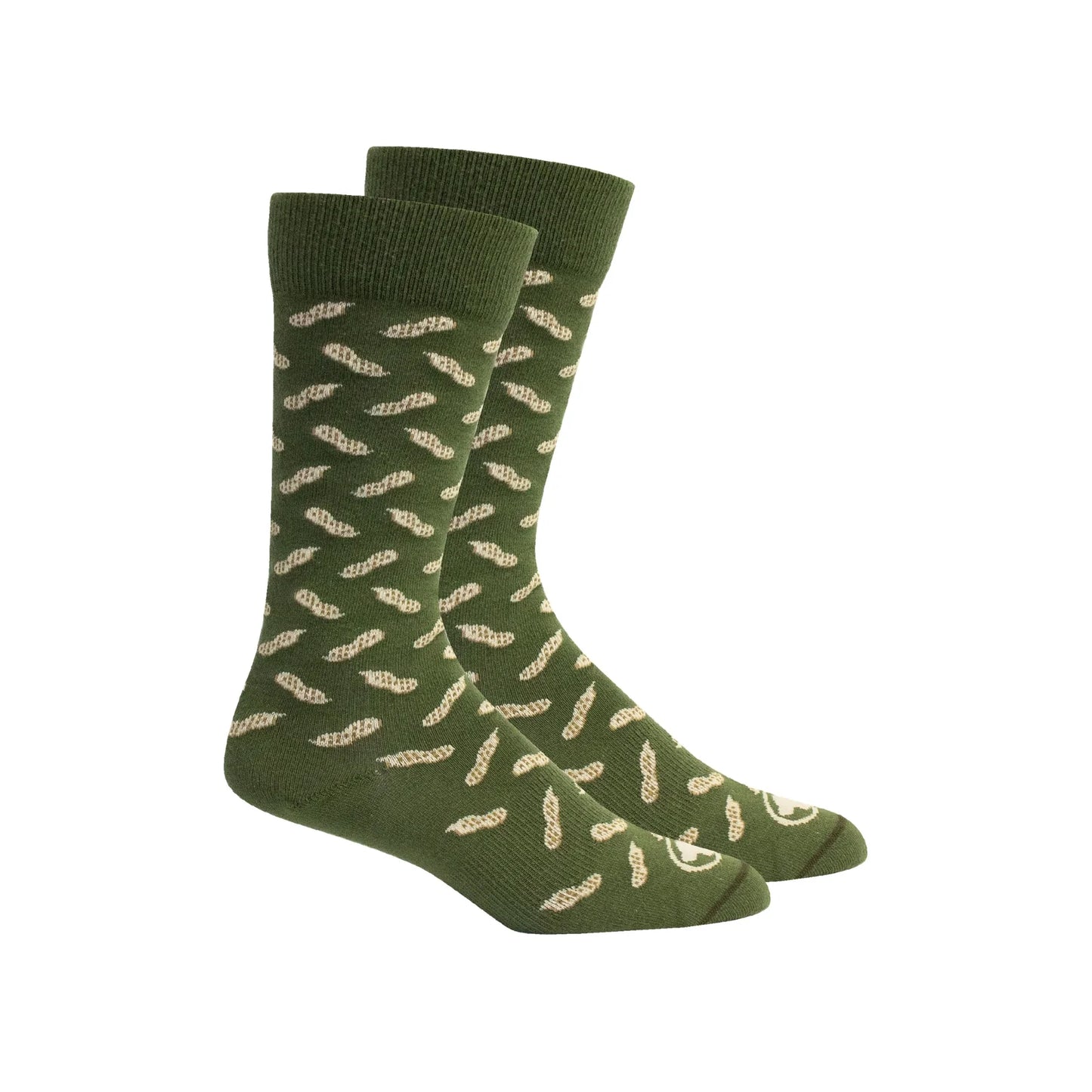 Brown Dog Hosiery Peanuts, Sage