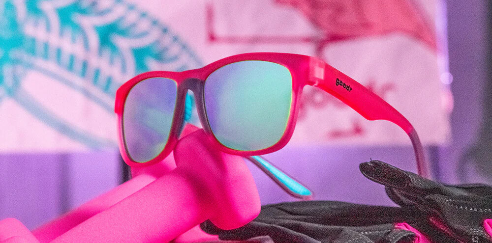 goodr Do You Even Pistol, Flamingo? Sunglasses