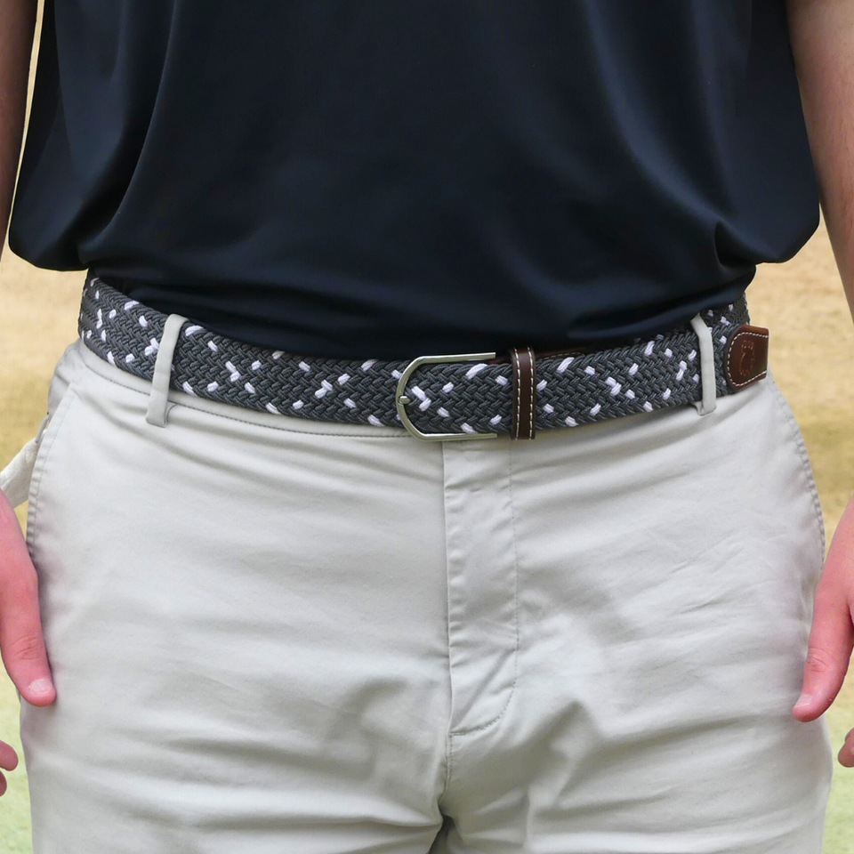 Roostas The Juneau Woven Elastic Stretch Belt