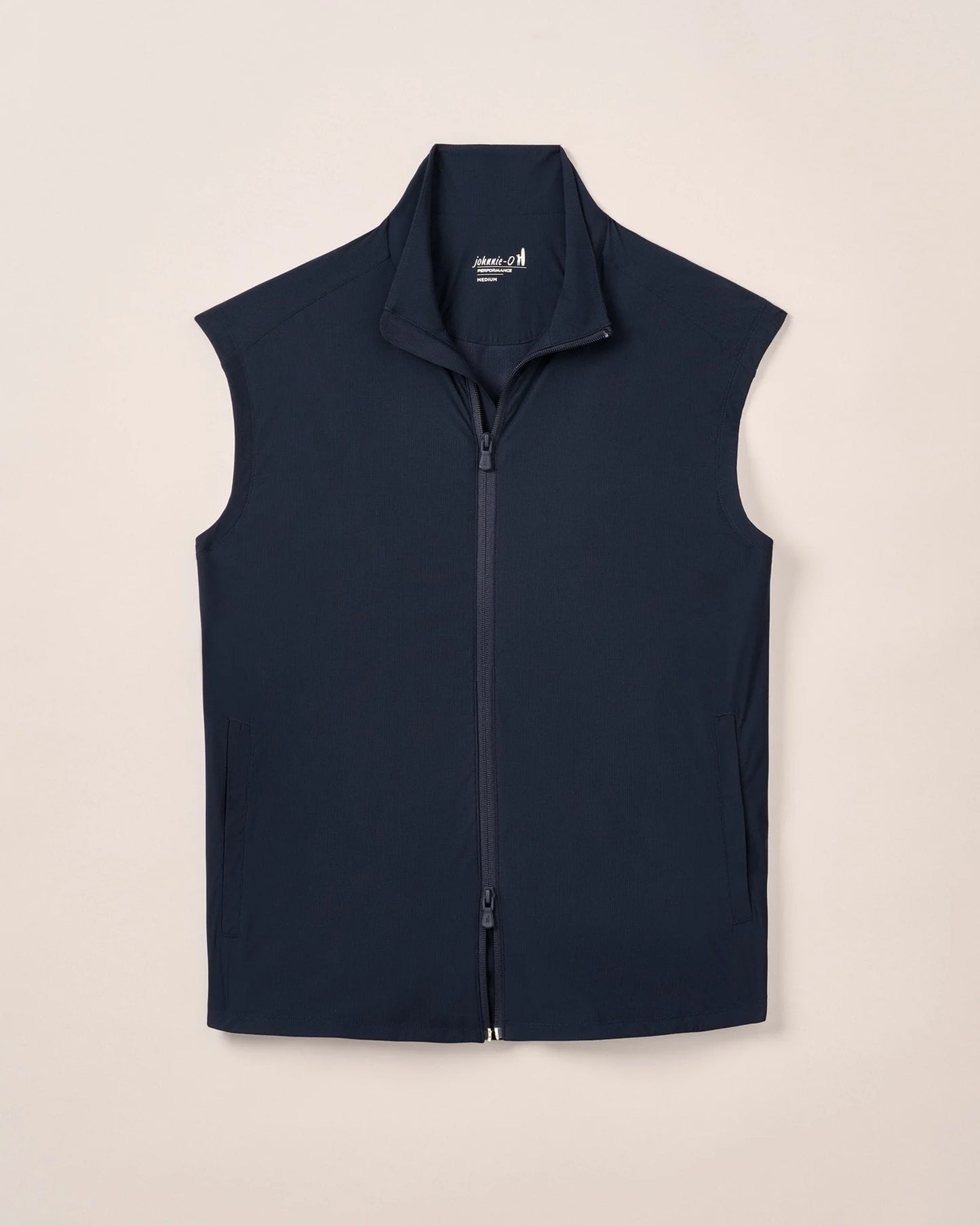 johnnie-O Zimmer Featherweight Performance Vest- Navy
