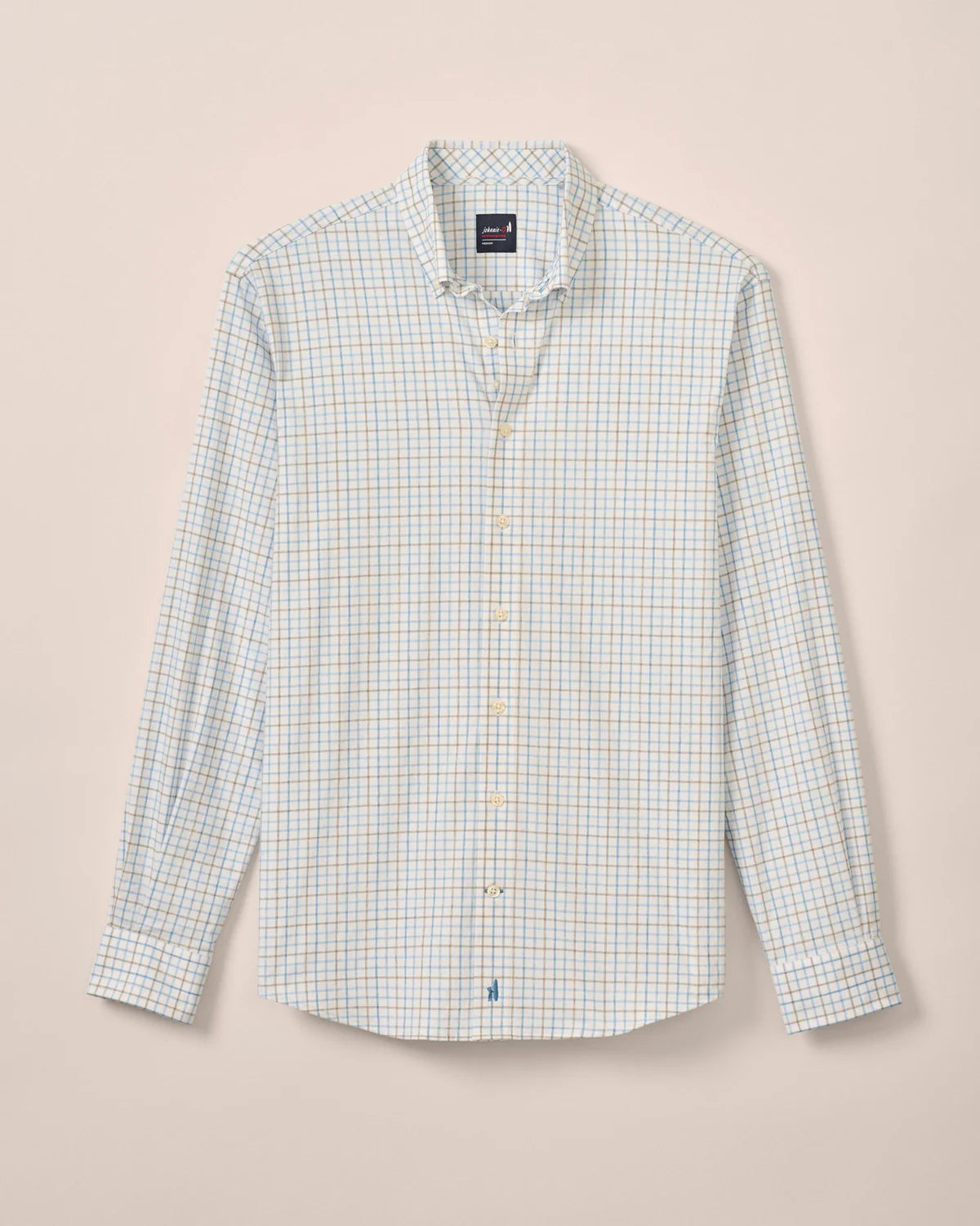 johnnie-O Performance Button Up Shirt - Paddock Maliblu