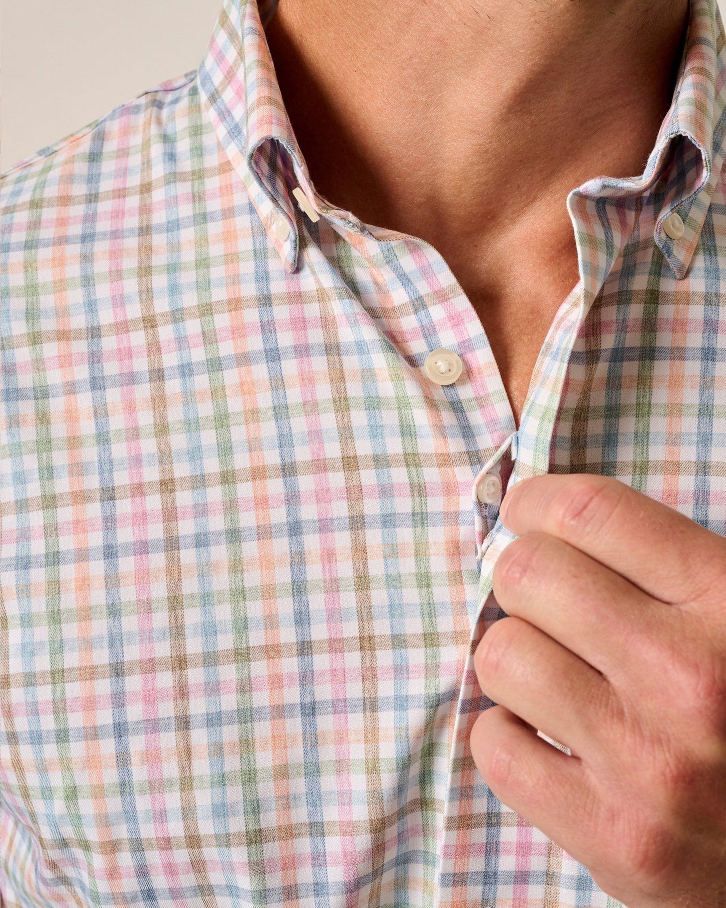 johnnie-O Performance Button Up Shirt - Kyler Maliblu