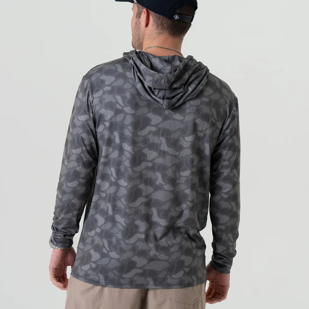 Burlebo Performance Hoodie - Stone Camo
