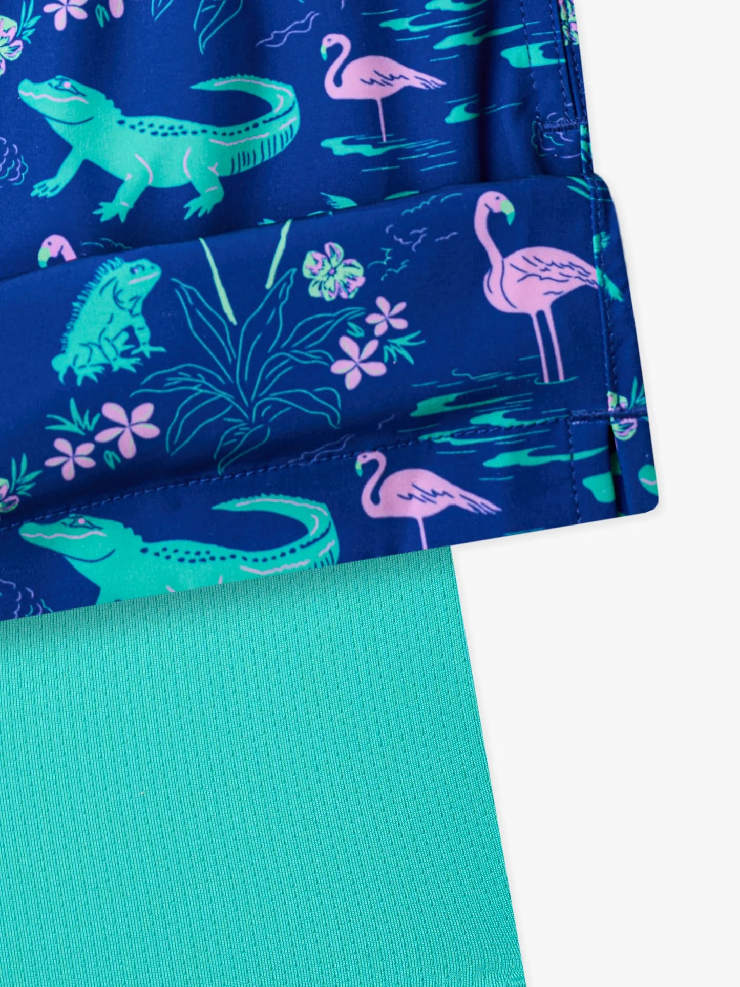 Chubbies The Swamp & Circumstances Boys Lined Classic Swim Trunk