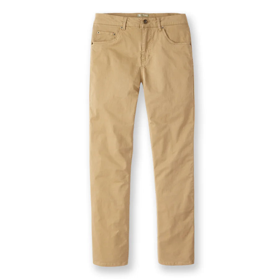 The Sporting Gent Boone 5-Pocket Pant (Field Khaki)