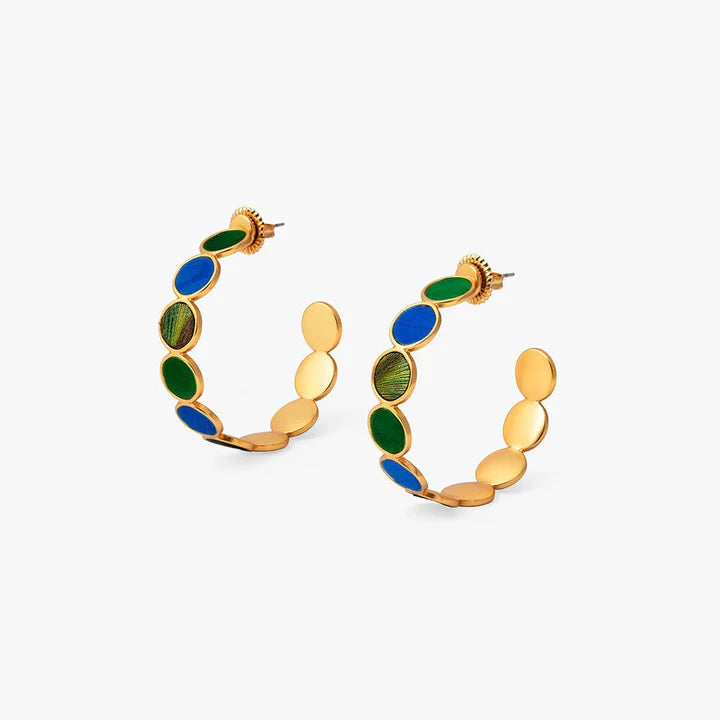 BRACKISH WEMYSS BIGHT HOOP EARRING