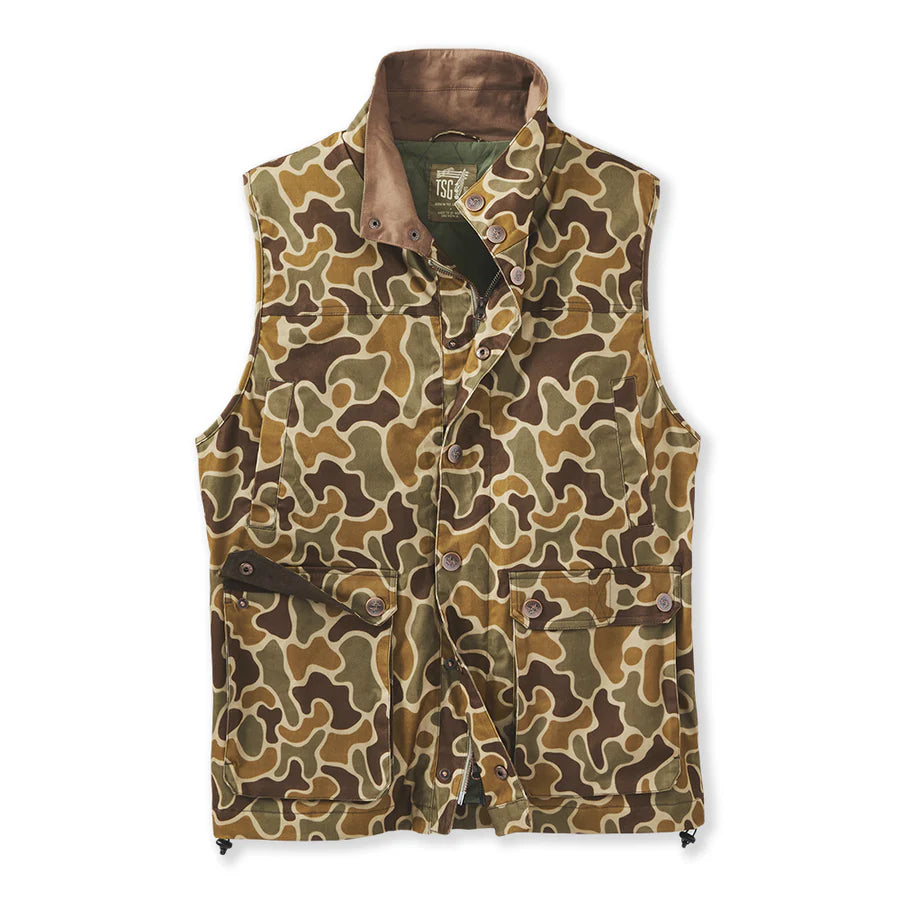 The Sporting Gent Baeron Waxed Vest (Oxbow)