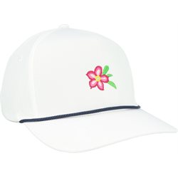 Criquet Performance Azalea Rope Hat- White
