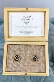 BRACKISH SNOWFLAKE 2.0 STUD EARRING