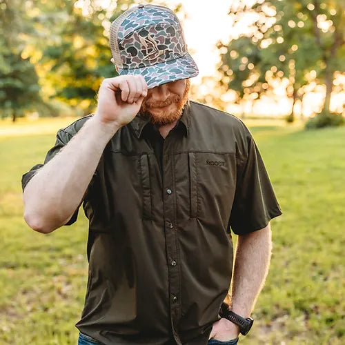 Fieldstone Roost Camo Hi-Profile 3D Puff Duck Hat