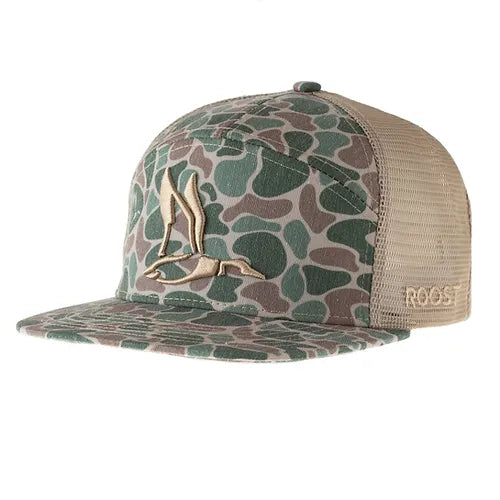 Fieldstone Roost Camo Hi-Profile 3D Puff Duck Hat